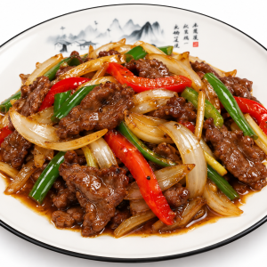 Boeuf émincé à la sauce piquante🌶️🌶️ (1,6,14)