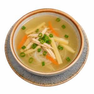 Potage aux cheveux d&rsquo;ange et au bambou