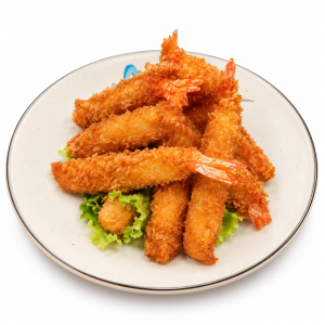 Scampis frits à la sauce aigre-douce