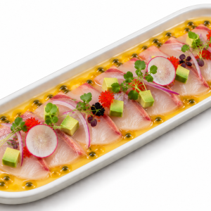 Carpaccio kingfish (4,6)
