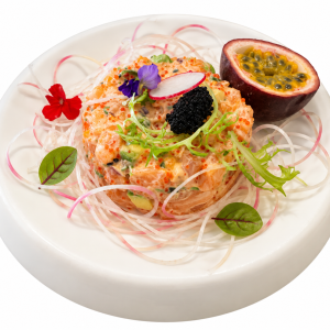 Tartare de saumon avocat (4,6)